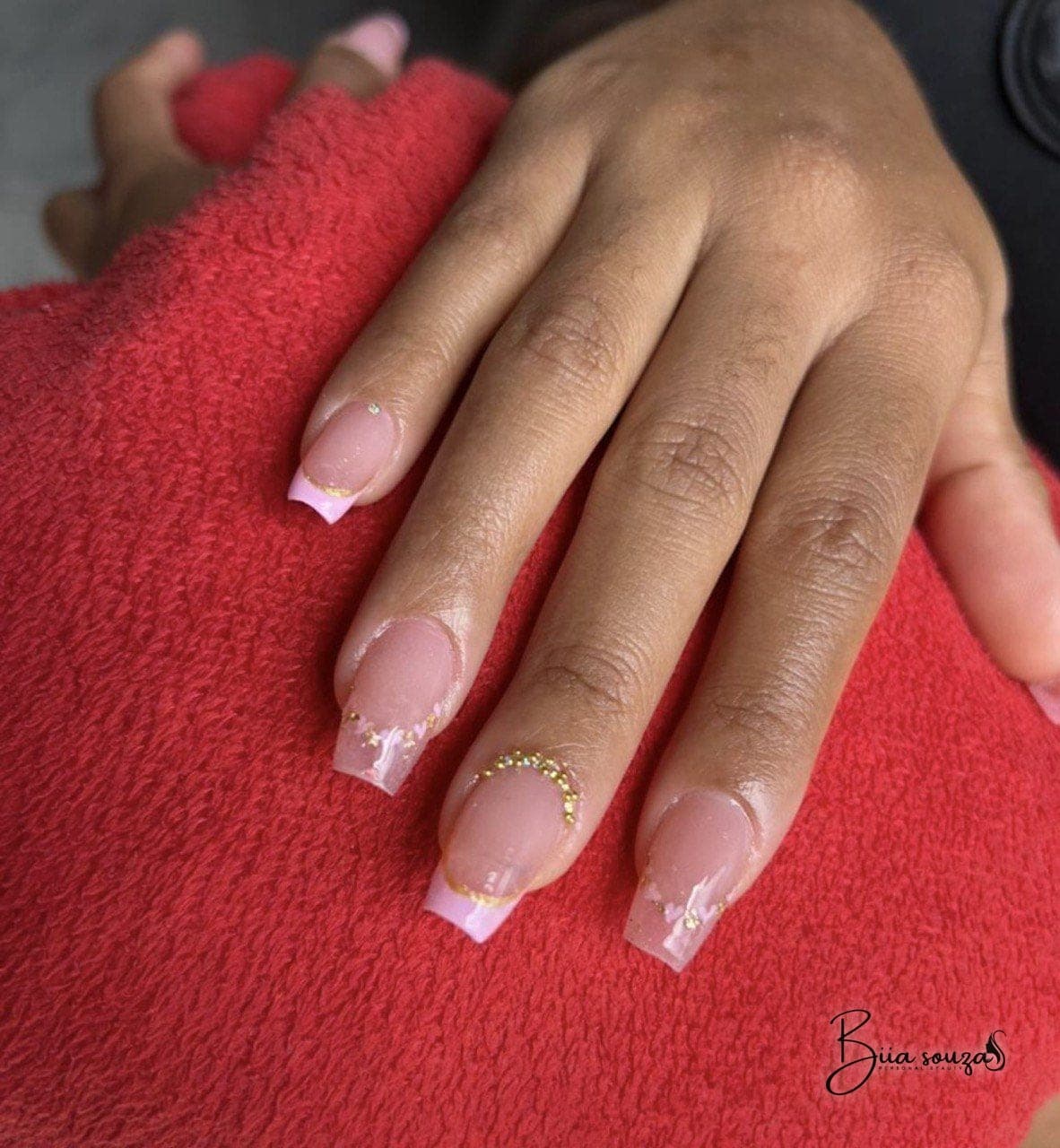 Alongamento + strass
